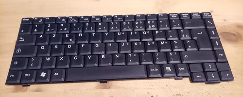 Clavier azerty noir - azerty, fujitsu