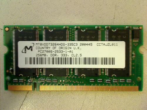 256 memoria ram ddr - 256, mb